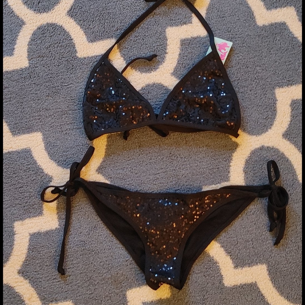 Sequin 2 PC bikini